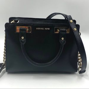 Michael Michael Kors Black & Gold Purse handbag